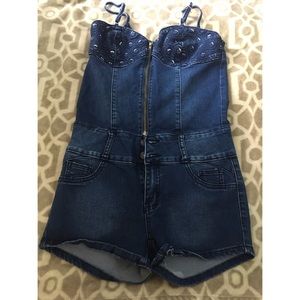 Traje De Mezclilla De Dama